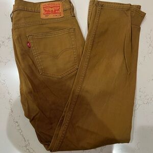 Levi's Tan Denim Pants